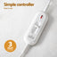 Giselle Electric Blanket King Single Heated Fully Fitted Washable Pad Winter Warm