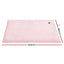 Giselle Electric Throw Rug Double Size 200x180cm Fleece Flannel Heated Blanket Pink