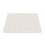 Giselle Faux Fur Weighted Blanket 2 Sided Long Pile Sherpa Reverse Cream 6.8KG 120 x 180cm