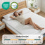 Giselle King Mattress 20cm with Reinforced Edge Support Egg-Crate Foam
