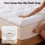 Giselle King Pillow Top Mattress Topper 1300GSM White Duck Feather For Old Bed Upgrade 5cm Thick