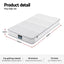 Giselle King Single Mattress 20cm with Reinforced Edge Support Egg-Crate Foam