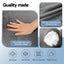 Giselle Reading Pillow Back Rest Lumbar Support Cushion Grey