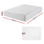 Giselle Waterproof Mattress Protector 100% Cotton Quilted Fitted Cover King
