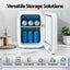 Glacio Mini Fridge 22L Portable White Electric Cooler Warmer Car Office 12V 220V