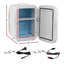 Glacio Mini Fridge Portable 13L White Electric Cooler Warmer 12V 220V