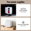Glacio Mini Fridge Portable 13L White Electric Cooler Warmer 12V 220V