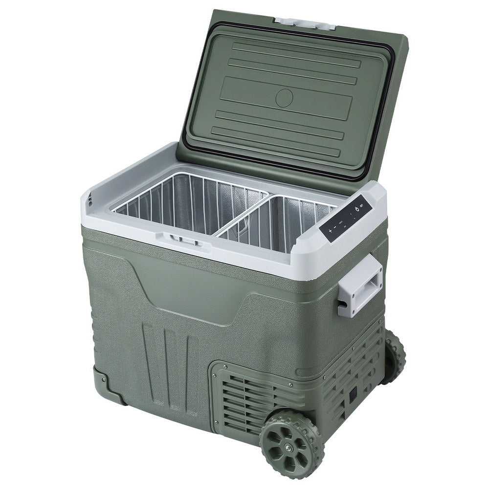 Glacio Portable Fridge 50L Camping Bar Fridges Freezer 12V/24V/240V