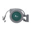 Green Fingers 10m Retractable Water Hose Reel, Wall Mounted Garden Hose 9-Pattern Nozzle