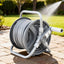 Green Fingers 20m Retractable Garden Hose Reel Heavy Duty 1/2" Hose Auto Rewind