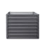 Green Fingers 2x Garden Bed 100x100x77cm Planter Box Raised Container Galvanised