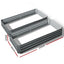 Green Fingers 2x Garden Bed 210x90cm Planter Box Raised Container Galvanised Herb