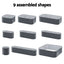 Green Fingers Garden Bed 9 In 1 Modular Planter Box 56CM height