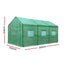 Green Fingers Greenhouse 3.5x2x2M Walk in Green House Tunnel Plant Garden Shed