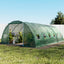 Green Fingers Greenhouse 6x4x2M Walk in Green House Tunnel Plant Garden Shed Dome