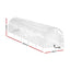 Green Fingers Mini Greenhouse 300x45x30cm Tunnel Clear PVC Steel Frame Portable
