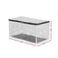 Green Fingers Mini Greenhouse 50x25x25cm PVC Cover for Mushrooms Succulents