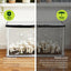 Green Fingers Mini Greenhouse 50x25x25cm PVC Cover for Mushrooms Succulents