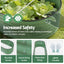 Green Fingers Oval Raised Garden Bed Galvanised Planter Box Rust Resistant 240x60x45cm Green