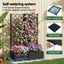 Green Fingers Raised Garden Bed Vertical Planter Self Watering Large Elevated Veggie Box 80x40x122cm