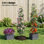 Green Fingers Self Watering Planter with Trellis Adjustable Height Modular Tomato Box 4 Layer 140cm