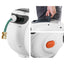 Green Fingers Water Hose Reel 30M Retractable Garden Brass Spray Gun Auto Rewind