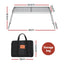 Grillz Portable BBQ Grill Charcoal Smoker Foldable Camping Outdoor