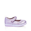 Grosby Daffodil Lilac Toddler Infant Girls Kids Leather Slip On Shoes