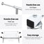 Artiss Clothes Rack Double Rod Airer Rail Coat Stand Adjustable Hanger
