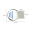 Head Lice Hair Comb - Stainless Steel - Nits Egg Flea Removal