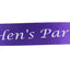 Hens Night Party Bridal Sash Bride Bridesmaid Maid Of Honour Groom Mother Sashes