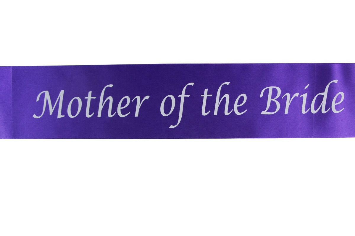 Hens Night Party Bridal Sash Bride Bridesmaid Maid Of Honour Groom Mother Sashes