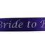 Hens Night Party Bridal Sash Bride Bridesmaid Maid Of Honour Groom Mother Sashes