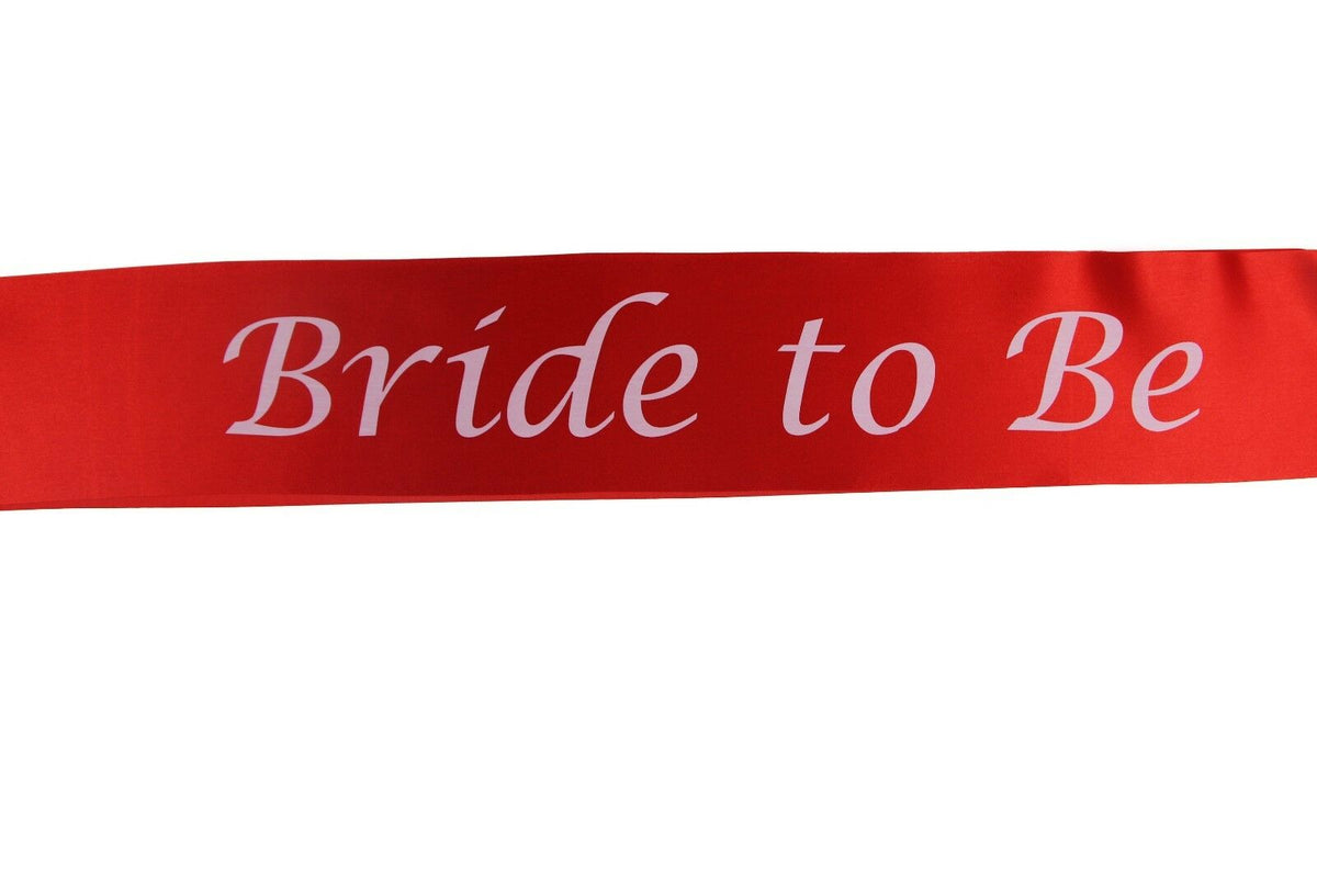 Hens Night Party Bridal Sash Bride Bridesmaid Maid Of Honour Groom Mother Sashes