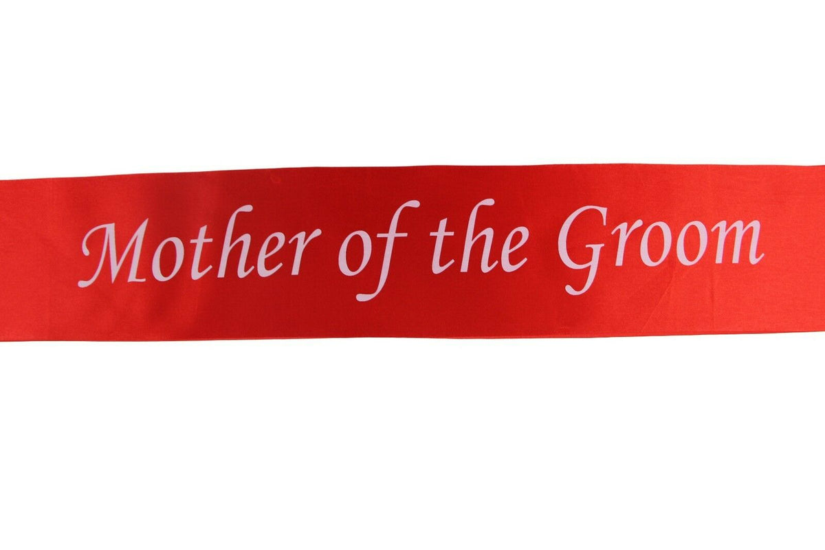 Hens Night Party Bridal Sash Bride Bridesmaid Maid Of Honour Groom Mother Sashes