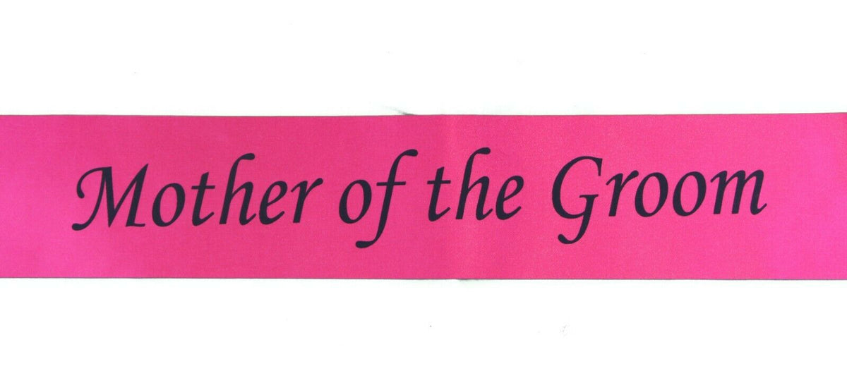 Hens Night Party Bridal Sash Bride Bridesmaid Maid Of Honour Groom Mother Sashes