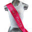 Hens Night Party Bridal Sash Bride Bridesmaid Maid Of Honour Groom Mother Sashes