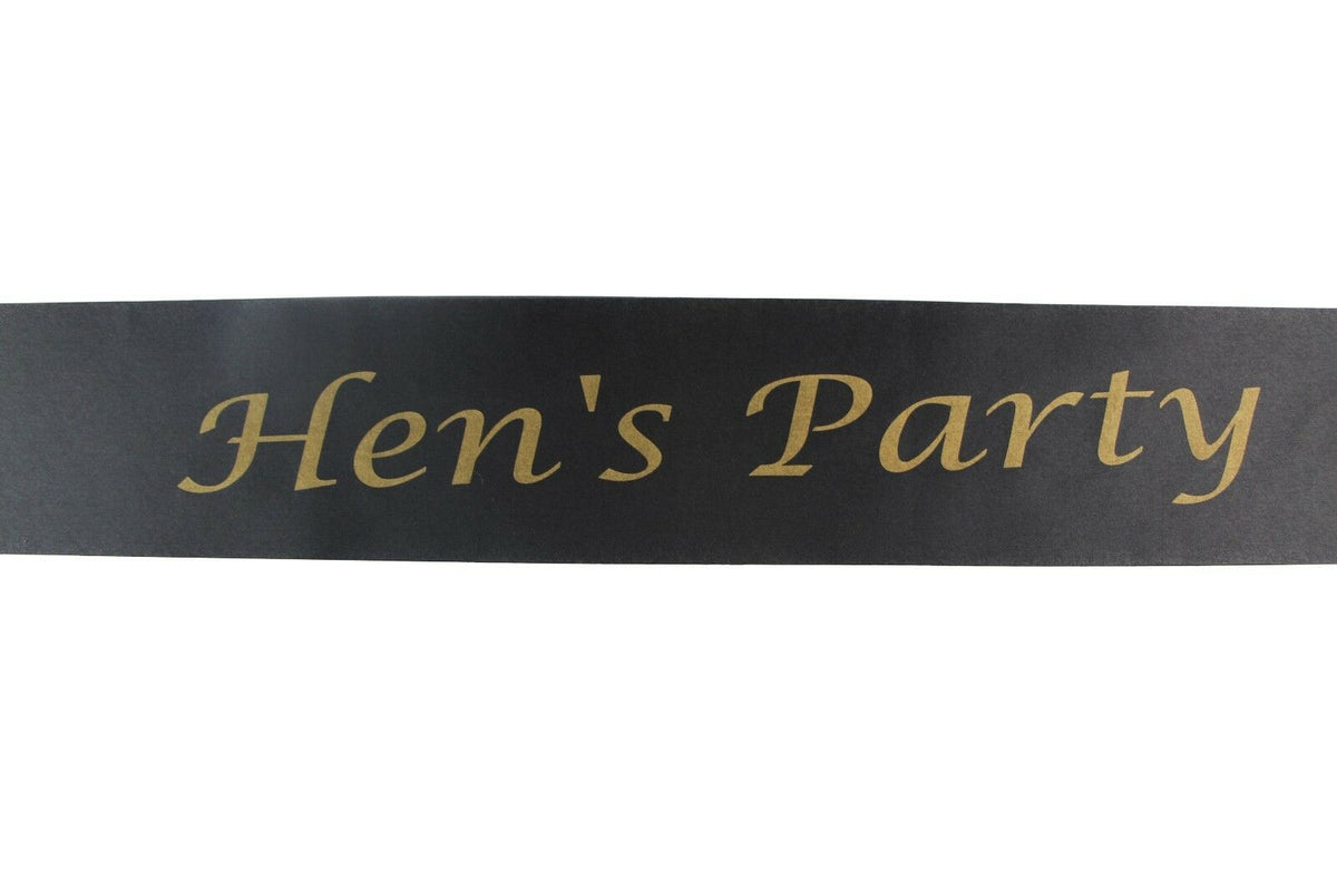 Hens Night Party Bridal Sash Bride Bridesmaid Maid Of Honour Groom Mother Sashes