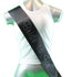 Hens Sash Diamante Crystal Sashes Bridal - Black