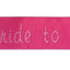 Hens Sash Diamante Crystal Sashes Bridal - Hot Pink