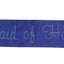 Hens Sash Diamante Diamond Crystal Sashes Bridal Party Black Pink Purple Blue
