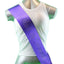 Hens Sash Diamante Diamond Crystal Sashes Bridal Party Black Pink Purple Blue