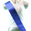 Hens Sash Diamante Diamond Crystal Sashes Bridal Party Black Pink Purple Blue