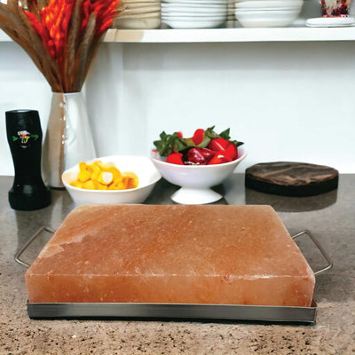 Himalayan Pink Salt Cooking Block Slab Tile or Tray