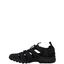 Hush Puppies Mens Black Asir Comfort Shoes Slide Sandals