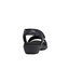 Hush Puppies Womens Amazing Black Slip On Leather Slides Sandals