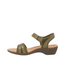 Hush Puppies Womens Amazing Sage Slip On Leather Slides Sandals