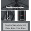 Instahut 3m Outdoor Umbrella Beach Pole Garden Patio Tilt Charcoal