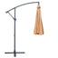 Instahut 3m Outdoor Umbrella Cantilever Beach Garden Patio Beige