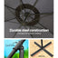 Instahut 3m Outdoor Umbrella Cantilever Beach Garden Patio Charcoal